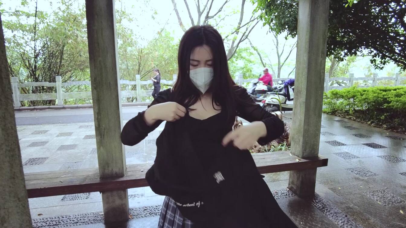 晓鹿绳艺，你在公园遛弯吗？