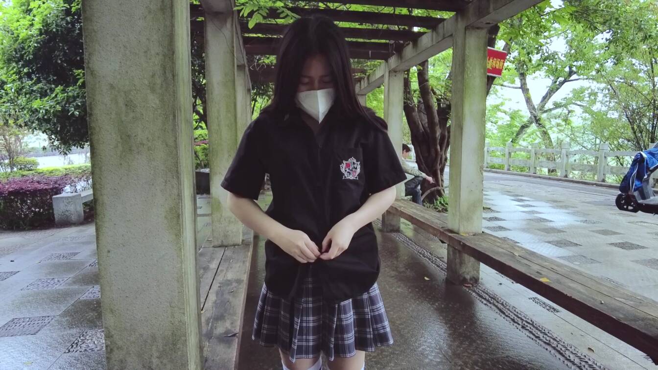 晓鹿绳艺，你在公园遛弯吗？