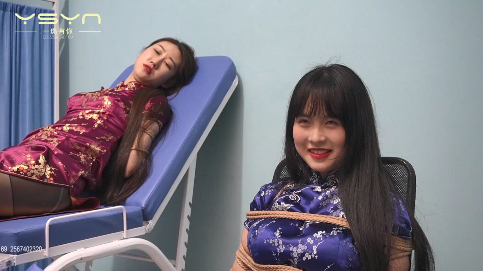 一绳有你，还是旗袍好看！
