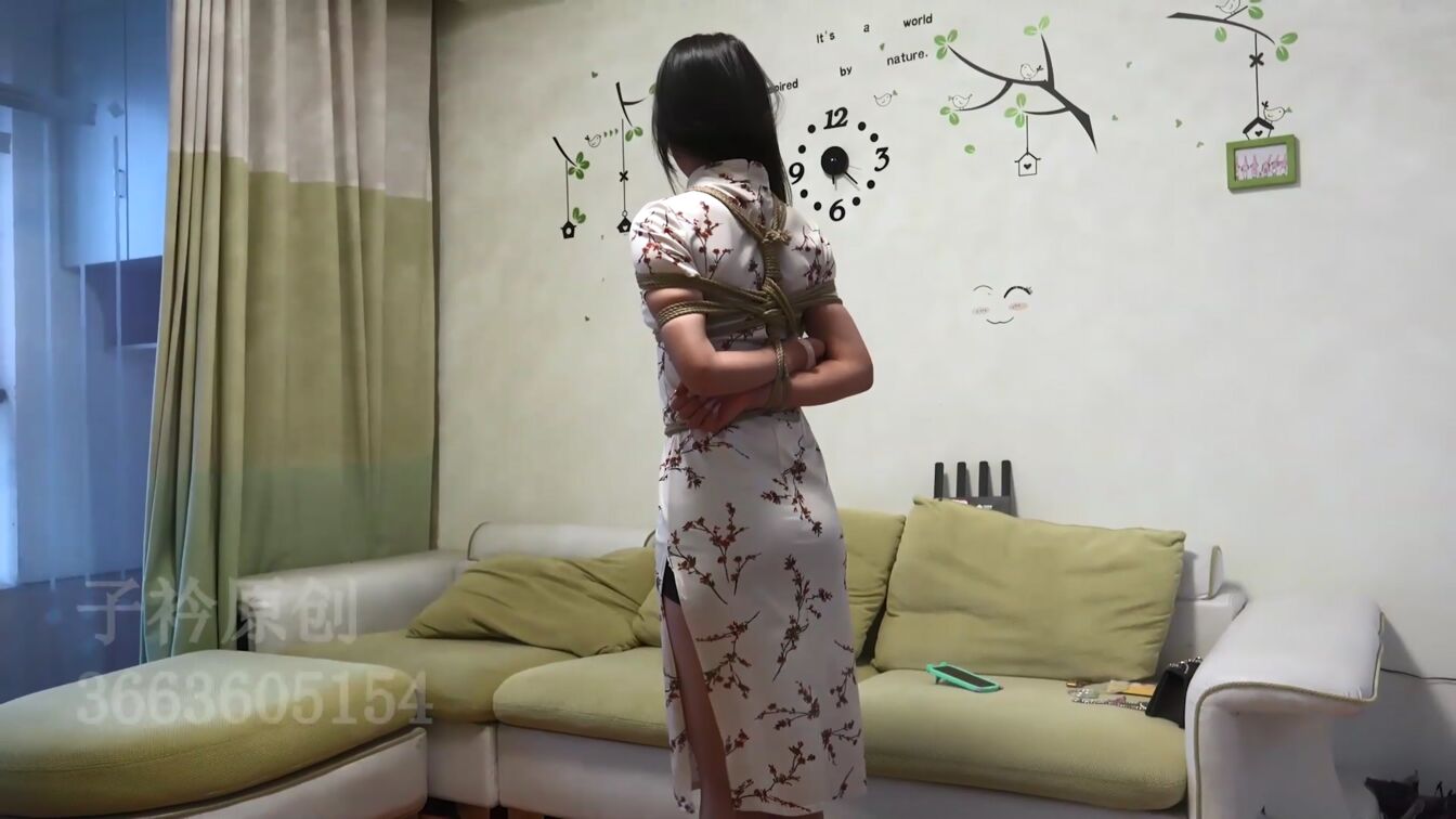 子矜原创，你的旗袍很漂亮！